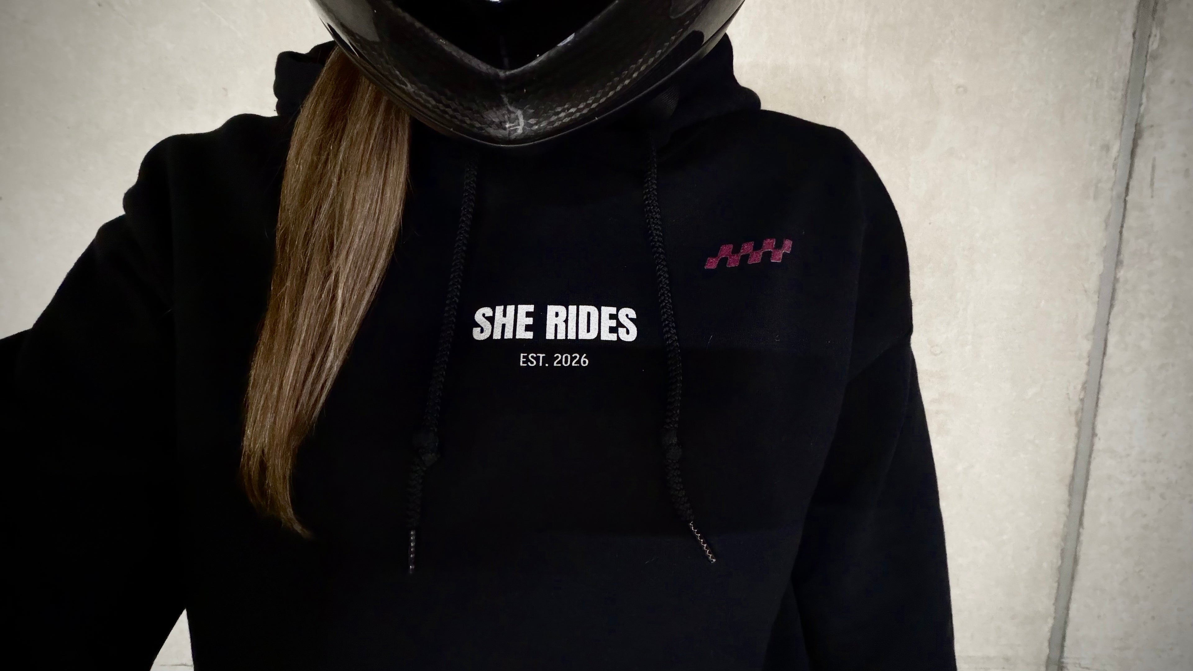 She Rides Limited Edition🏁 Hoodie