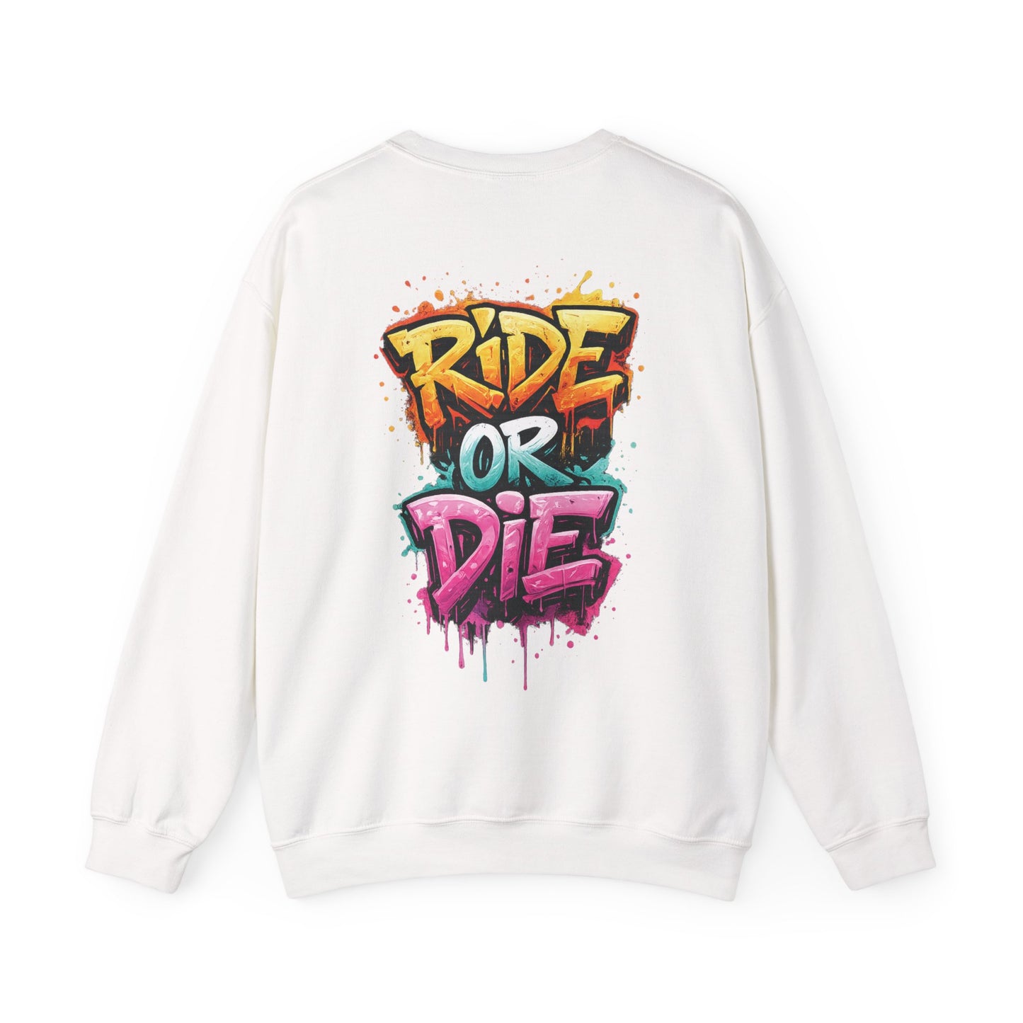 She Rides RideOrDie Sweater//Bikergirl Sweater