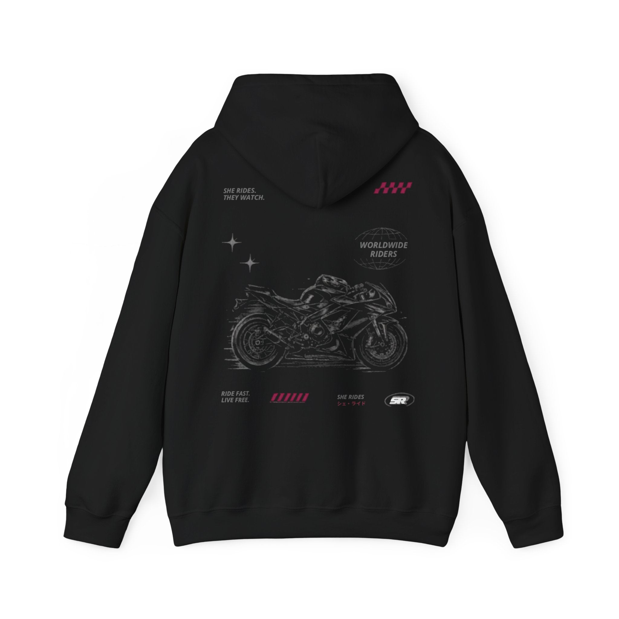 She Rides Limited Edition🏁 Hoodie