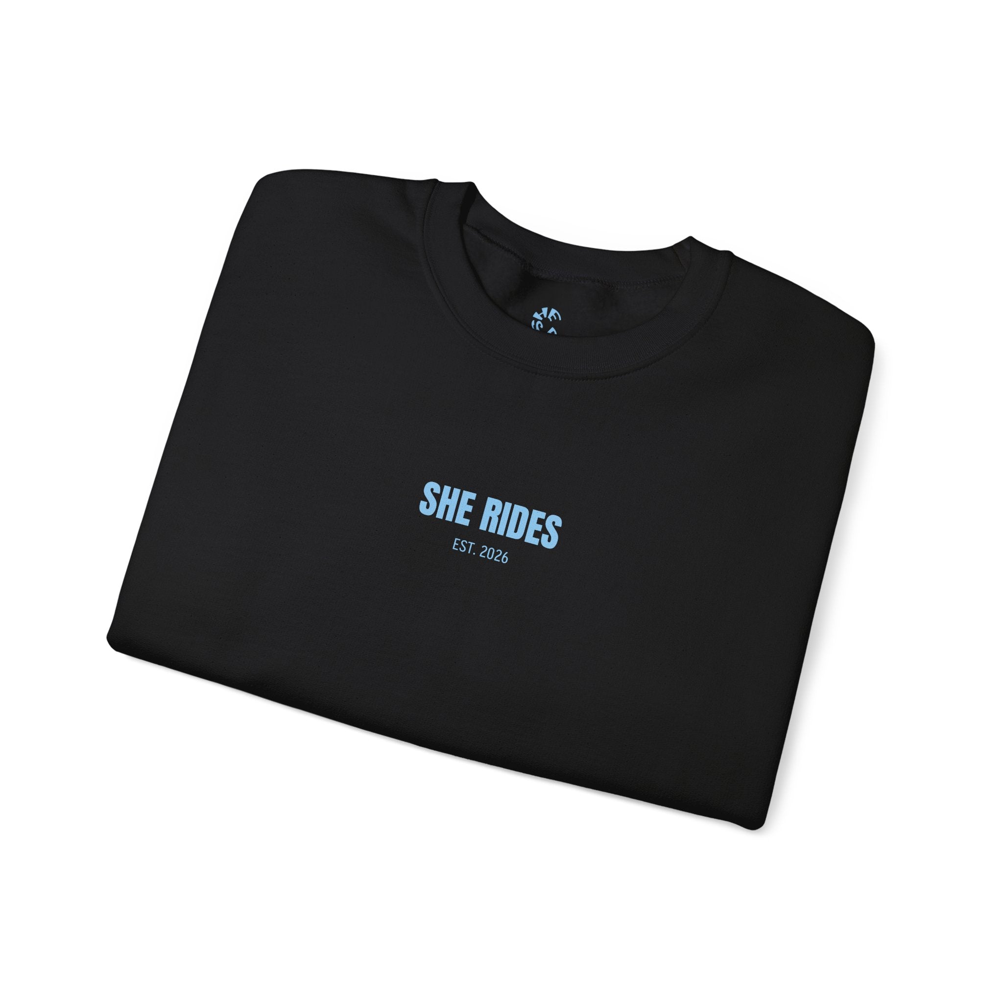 She Rides Basic Sweater Blauw