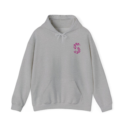 She Rides Hoodie Roze//Bikergirl Hoodie