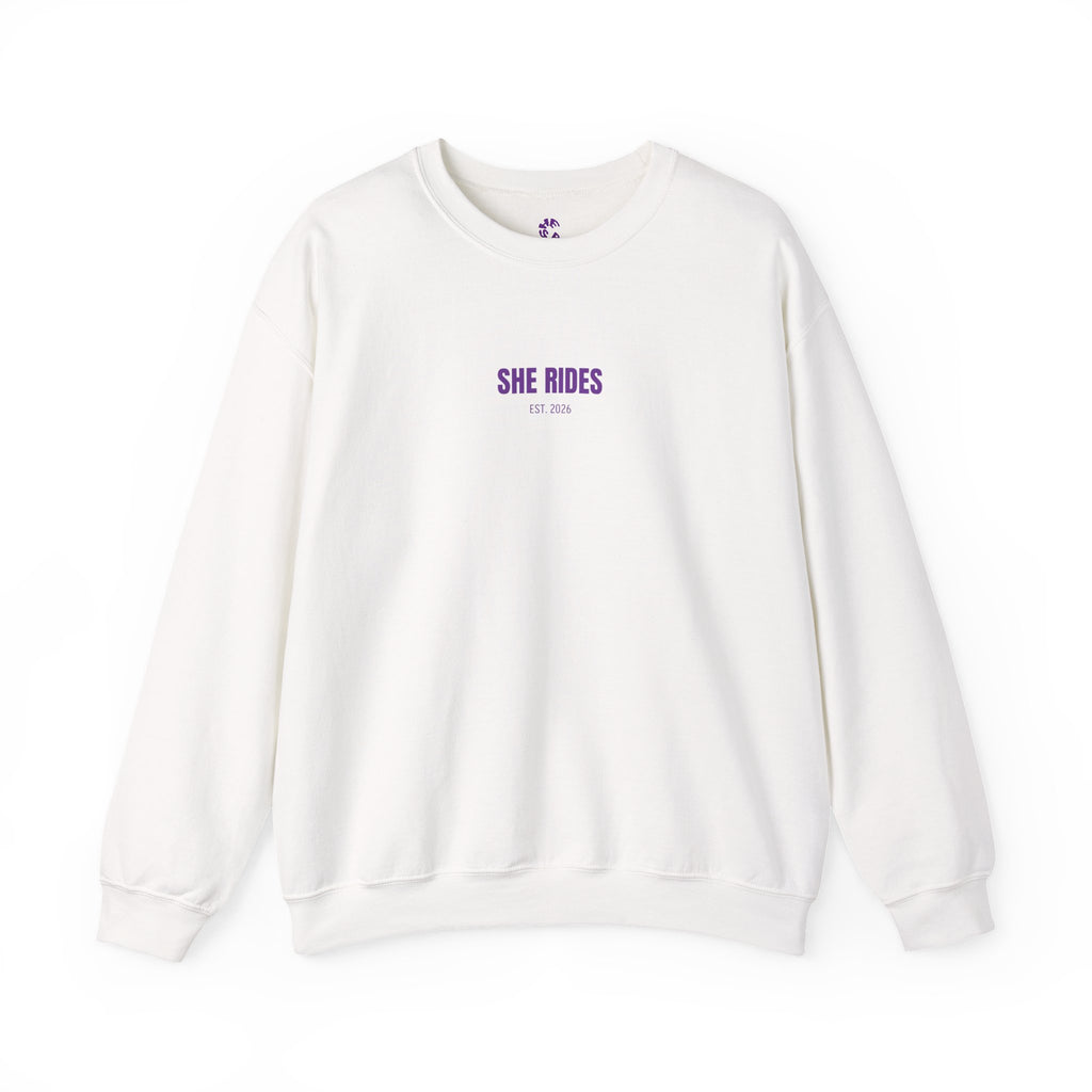 She Rides Basic Sweater Paars