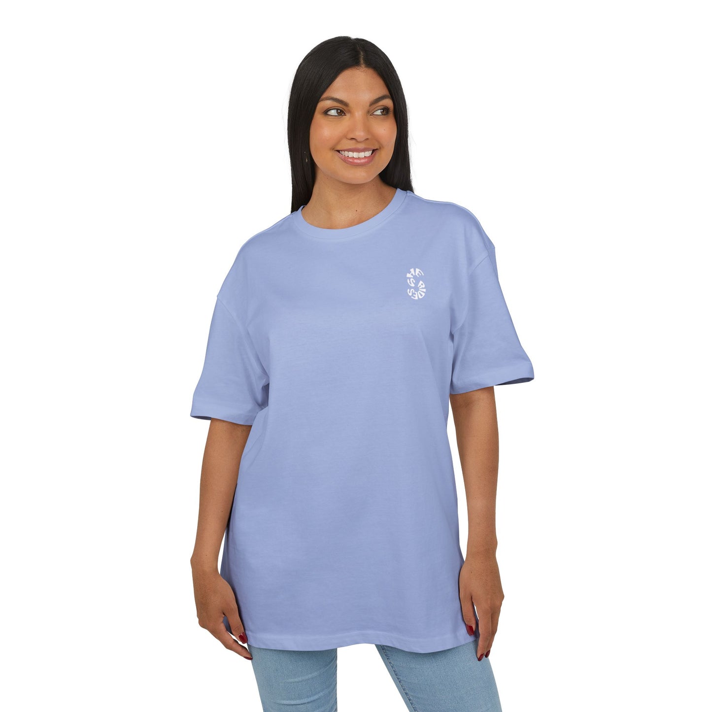 She Rides Logo Oversized T-shirt Color//Bikergirl T-shirt