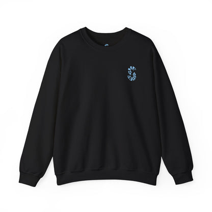 She Rides Original Sweater Blauw//Bikergirl Sweater