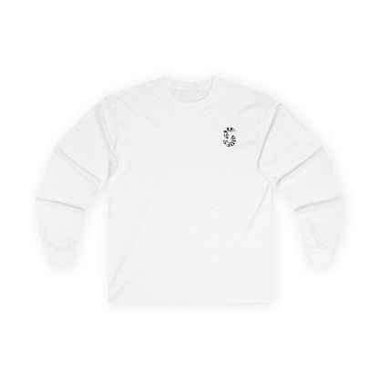 She Rides Long Sleeve Zwart&Wit//Bikergirl Long Sleeve