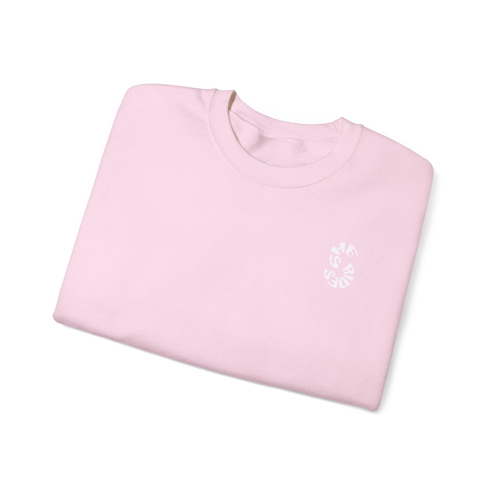 She Rides Original Sweater Light Pink & Light Blue