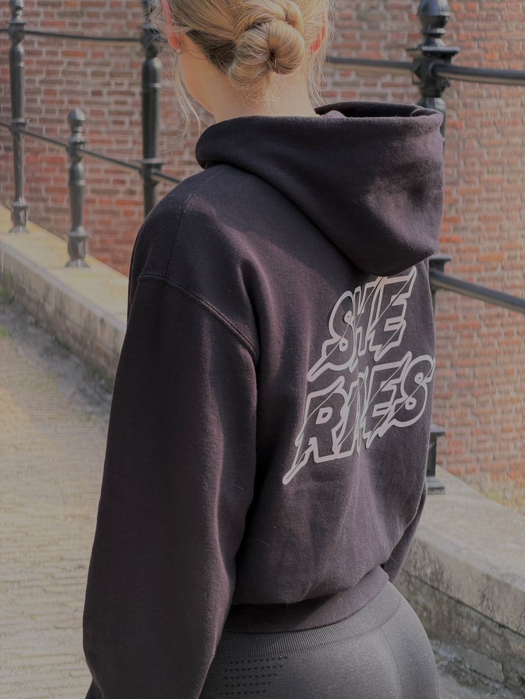 Special Edition- The Reflective She Rides Hoodie🤍