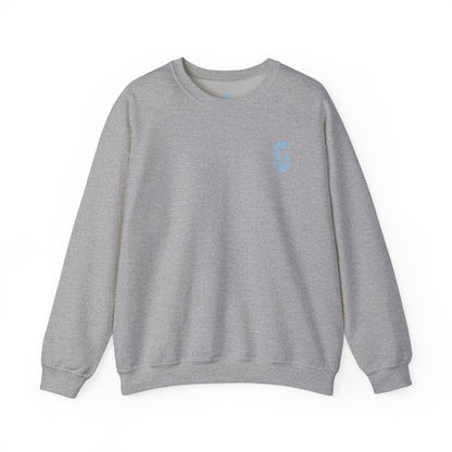 She Rides Original Sweater Blauw//Bikergirl Sweater