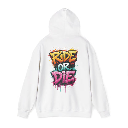 She Rides RideOrDie Hoodie//Bikergirl Hoodie