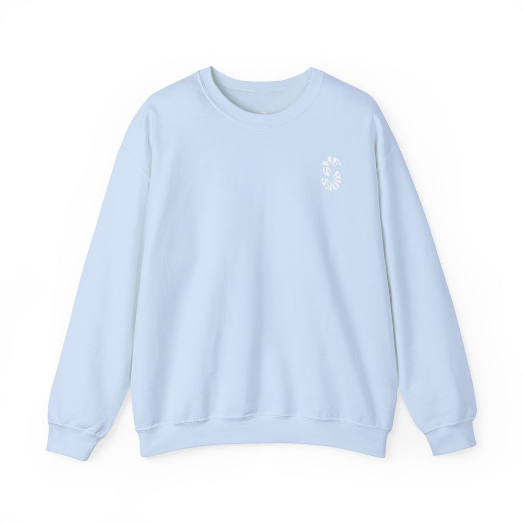 She Rides Original Sweater Light Pink & Light Blue
