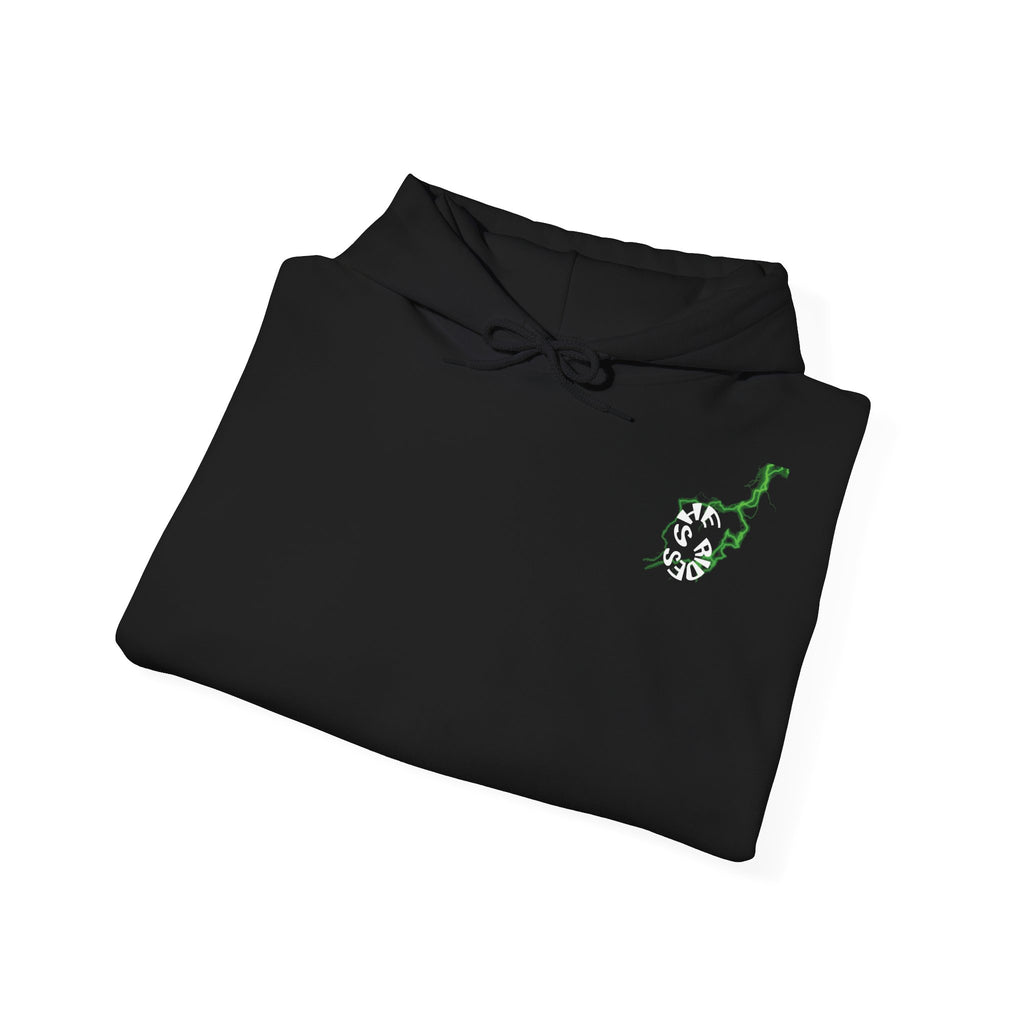 She Rides "try to keep up!" Lightning Hoodie Groen