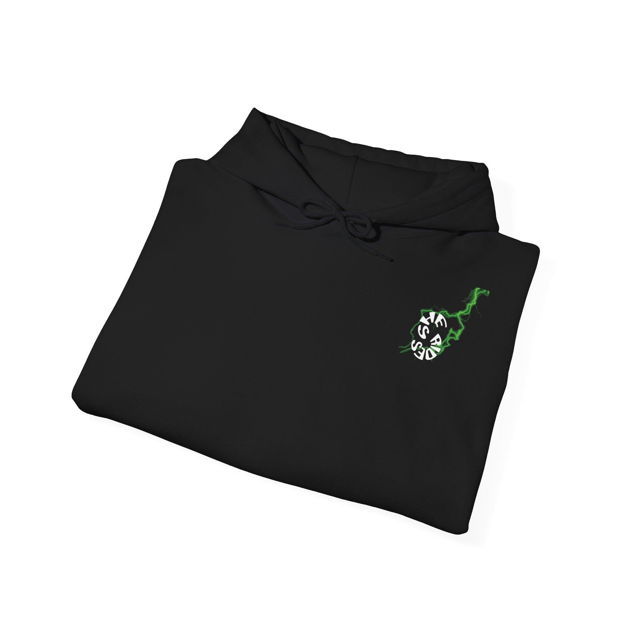 She Rides "try to keep up!" Lightning Hoodie Groen