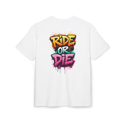 She Rides RideOrDie Oversized T-shirt //Bikergirl T-shirt