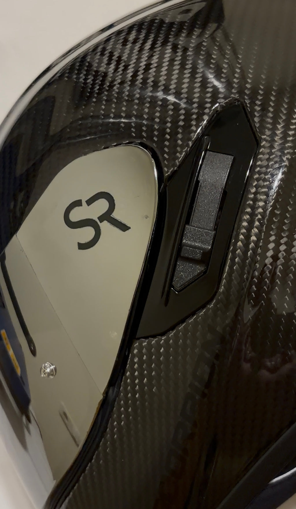 SR Transfer Sticker Zwart (incl. Helmet spray)